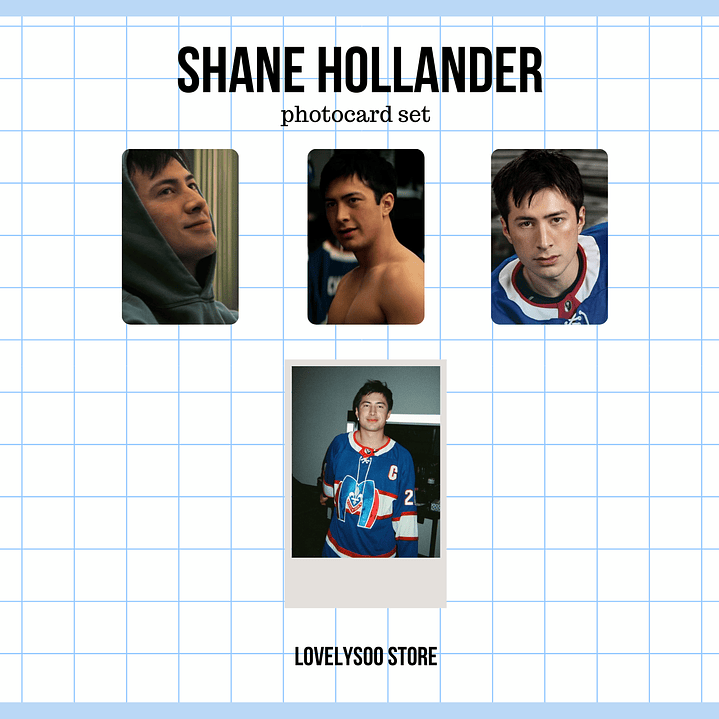 Shane Hollander - Set de Photocards Fanmade 1