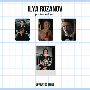 Ilya Rozanov - Set de Photocards Fanmade
