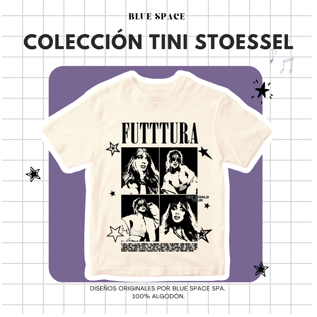 Polera FANTASI - TINI FUTTTURA TOUR 9