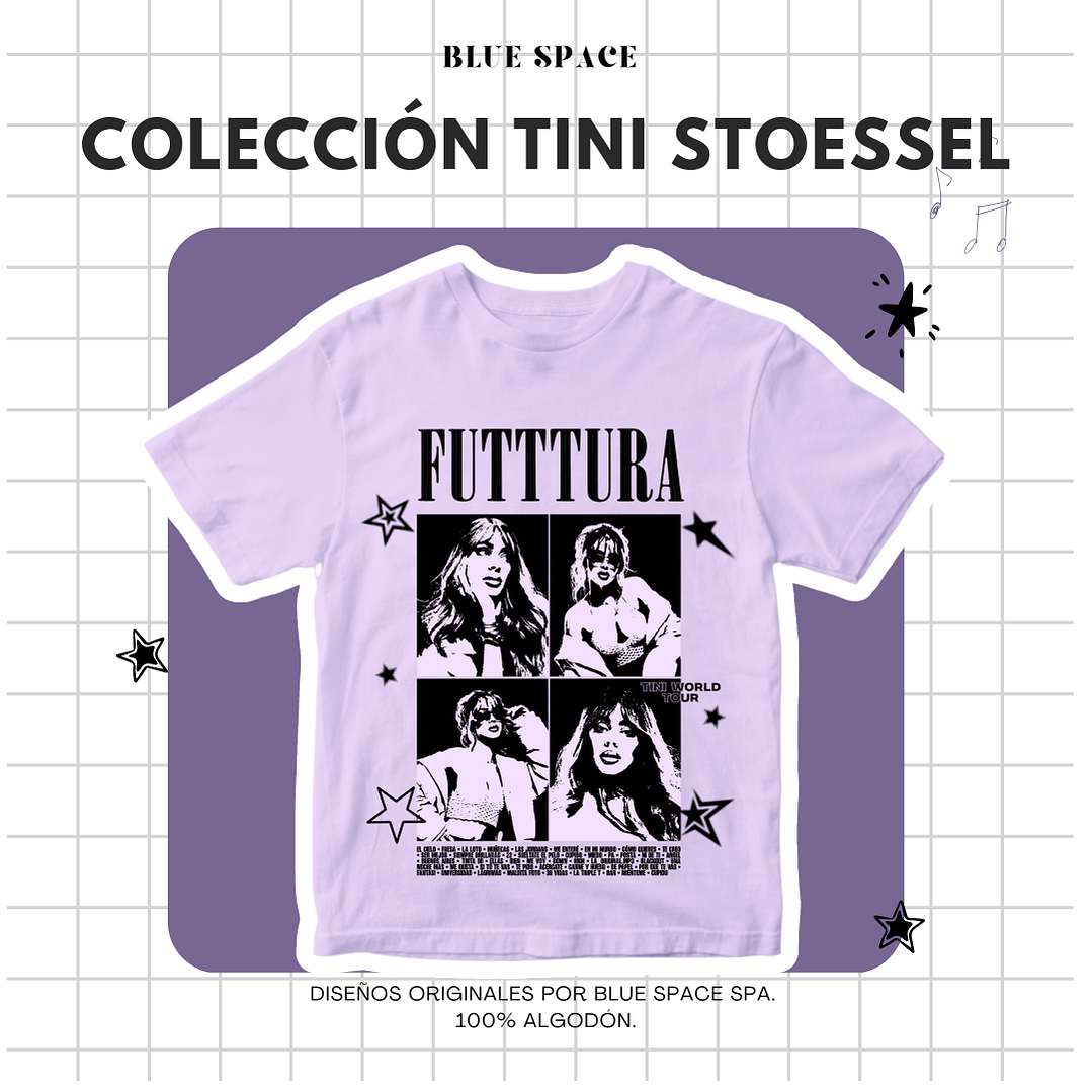 Polera FANTASI - TINI FUTTTURA TOUR 10