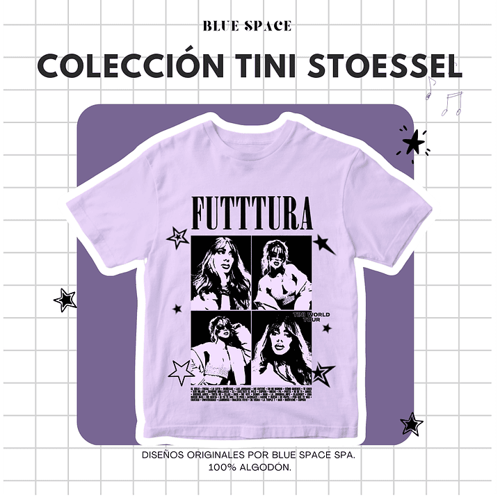 Polera FANTASI - TINI FUTTTURA TOUR 10