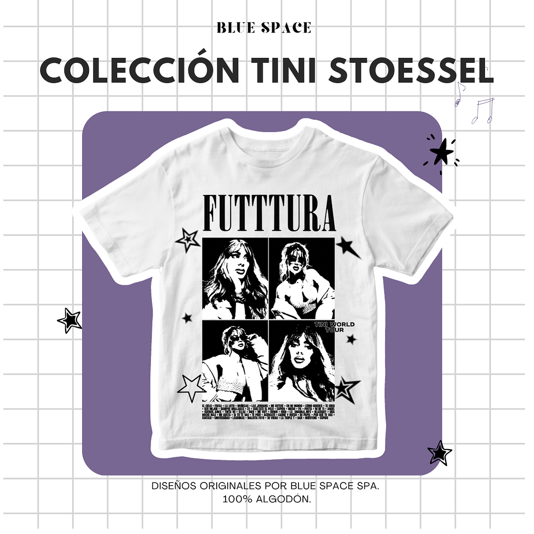 Polera FANTASI - TINI FUTTTURA TOUR 11