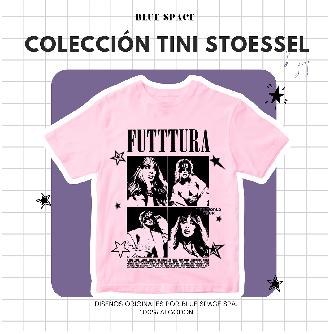 Polera FANTASI - TINI FUTTTURA TOUR 14