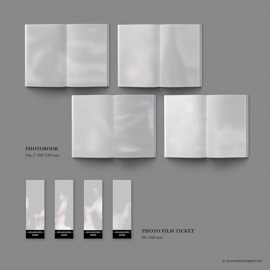 [PREVENTA WITHMUU POB] BLACKPINK - DEADLINE Silver Version (SET / INTEGRANTE RANDOM) 3
