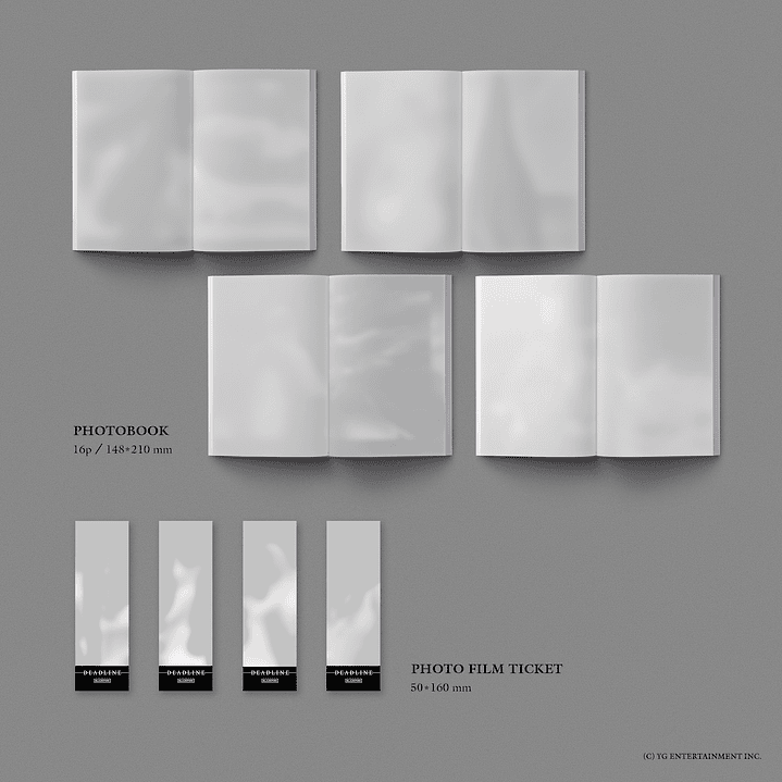 [PREVENTA WITHMUU POB] BLACKPINK - DEADLINE Silver Version (SET / INTEGRANTE RANDOM) 3