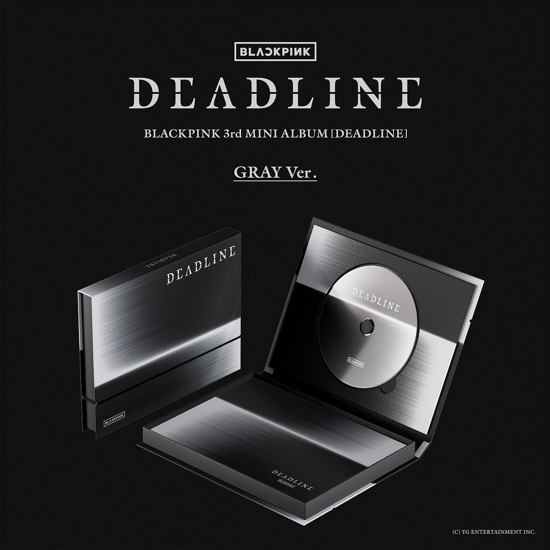 [PREVENTA WITHMUU POB] BLACKPINK - DEADLINE GRAY Version 1