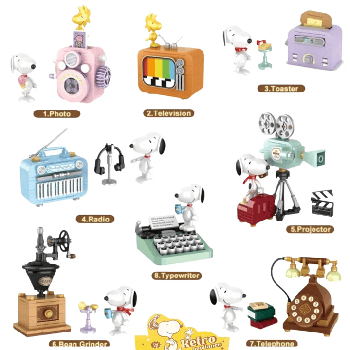 Snoopy Retro - Blind Box Armable 1