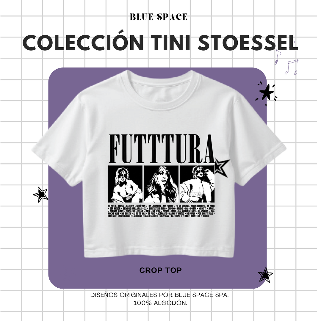 Polera EL CIELO - TINI FUTTTURA TOUR 1