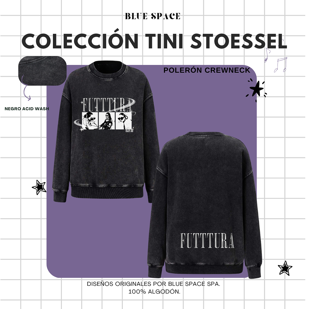 Polera FUTTTURA CROP - TINI STOESSEL TOUR 4