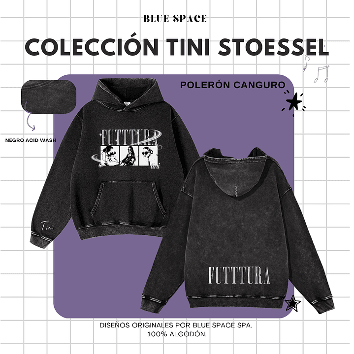Polera FUTTTURA CROP - TINI STOESSEL TOUR 5