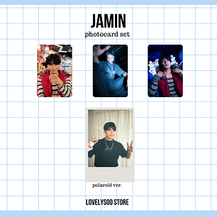 JAMIN Q_ARE - Set de Photocards Fanmade