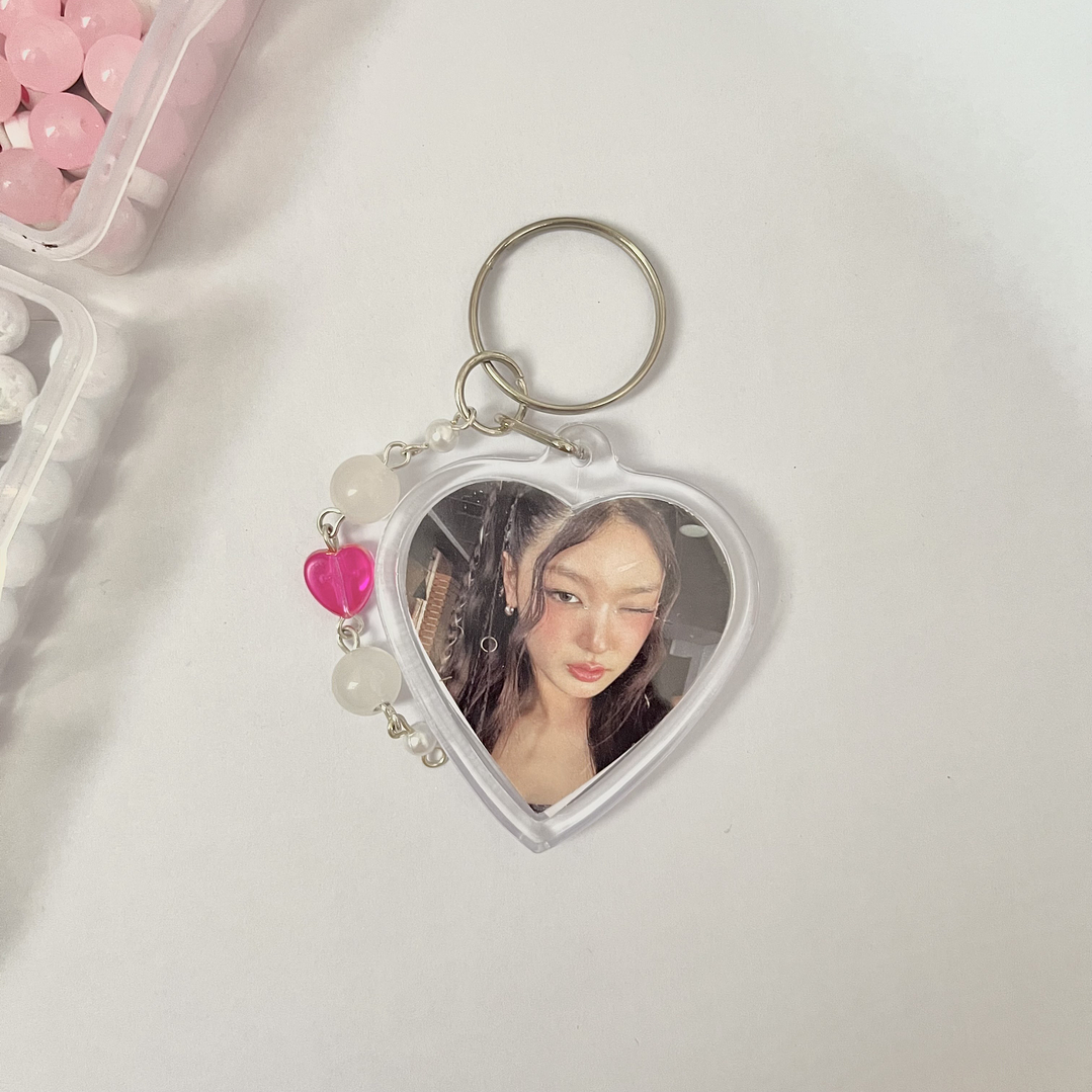 Llavero de Corazón - Yoonchae Katseye  1