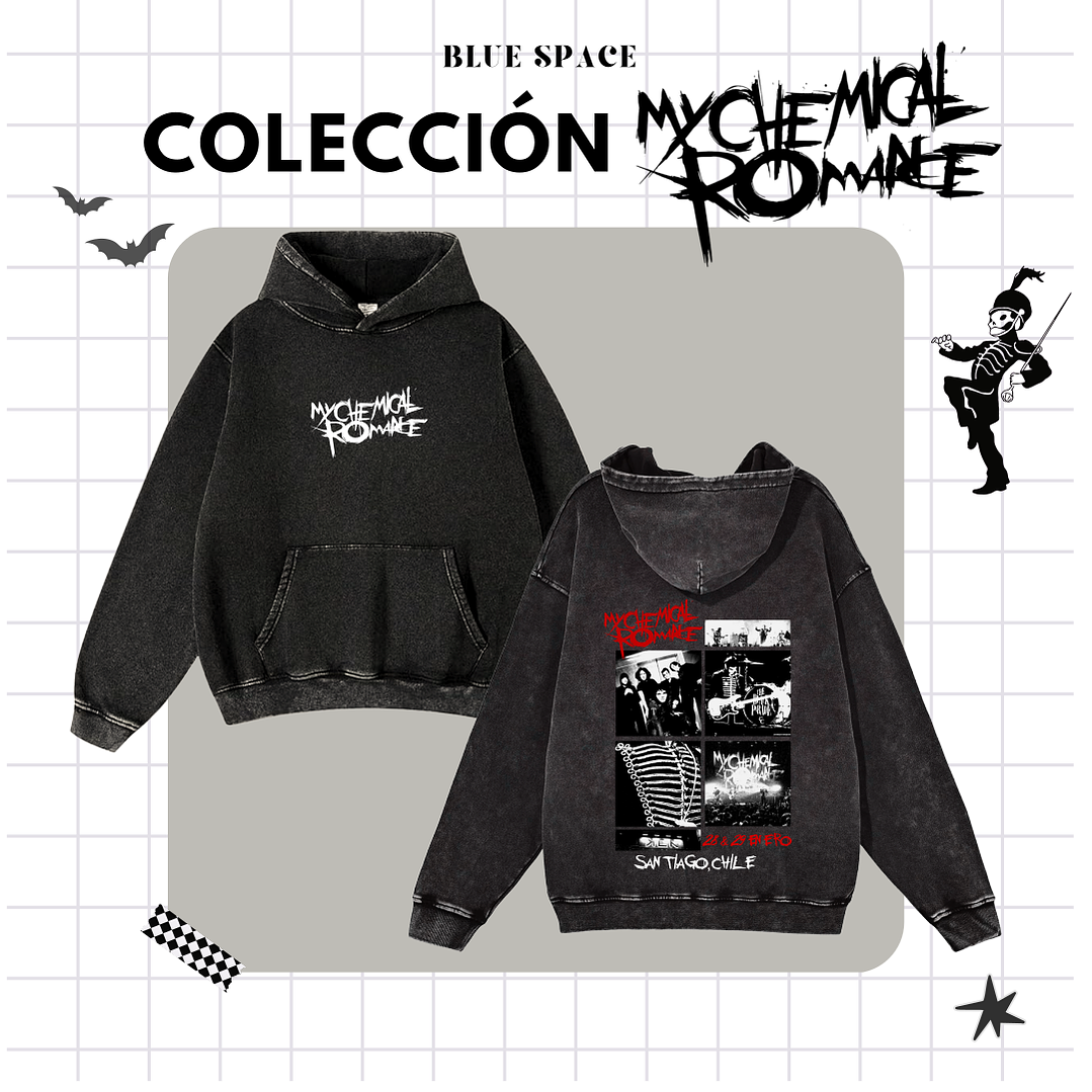 Polera MY CHEMICAL ROMANCE - MCR SANTIAGO CHILE 8