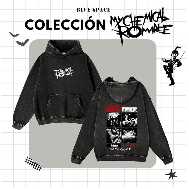 Polera MY CHEMICAL ROMANCE - MCR SANTIAGO CHILE 8