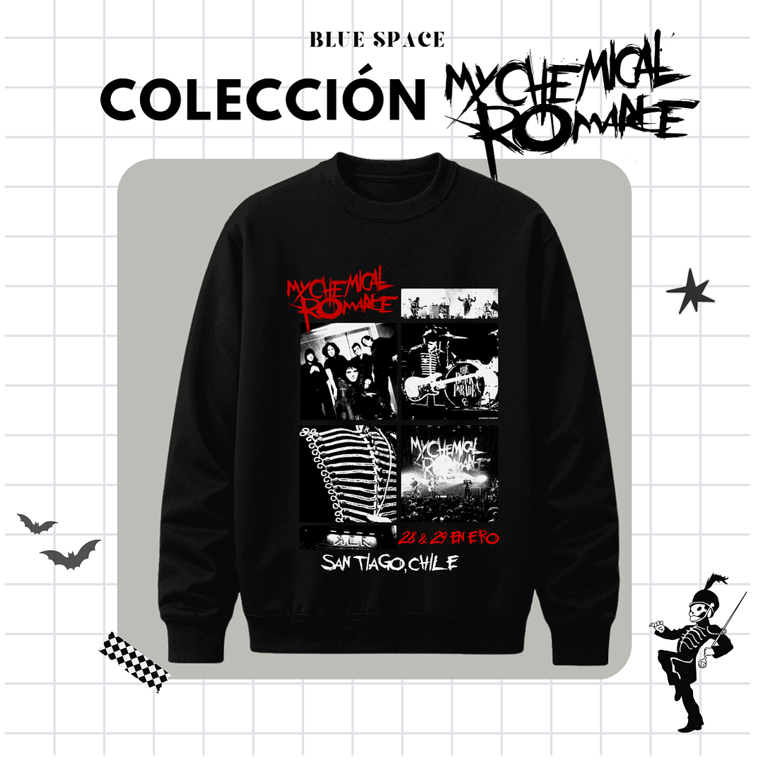 Polera MY CHEMICAL ROMANCE - MCR SANTIAGO CHILE 7