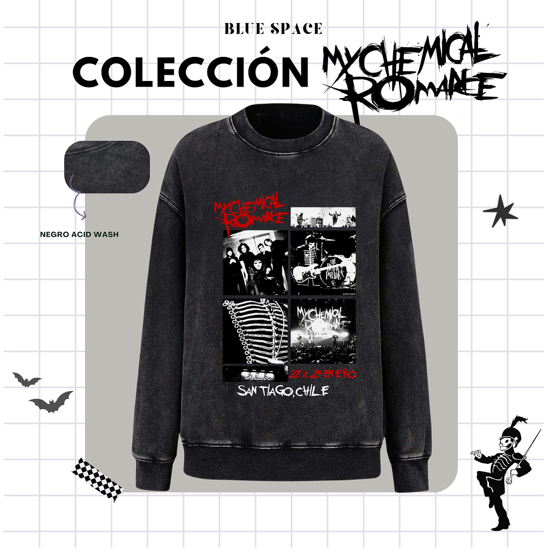 Polera MY CHEMICAL ROMANCE - MCR SANTIAGO CHILE 11
