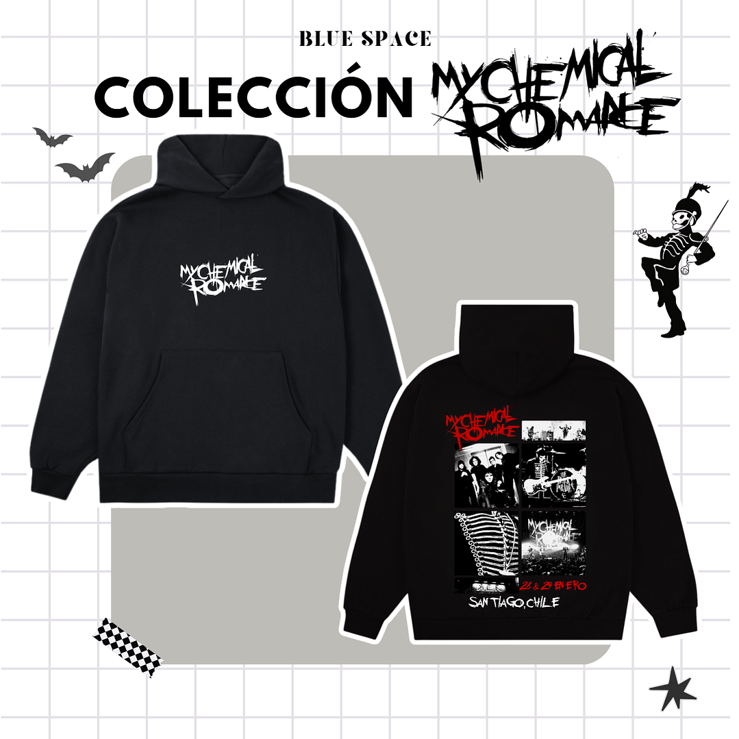 Polera MY CHEMICAL ROMANCE - MCR SANTIAGO CHILE 9