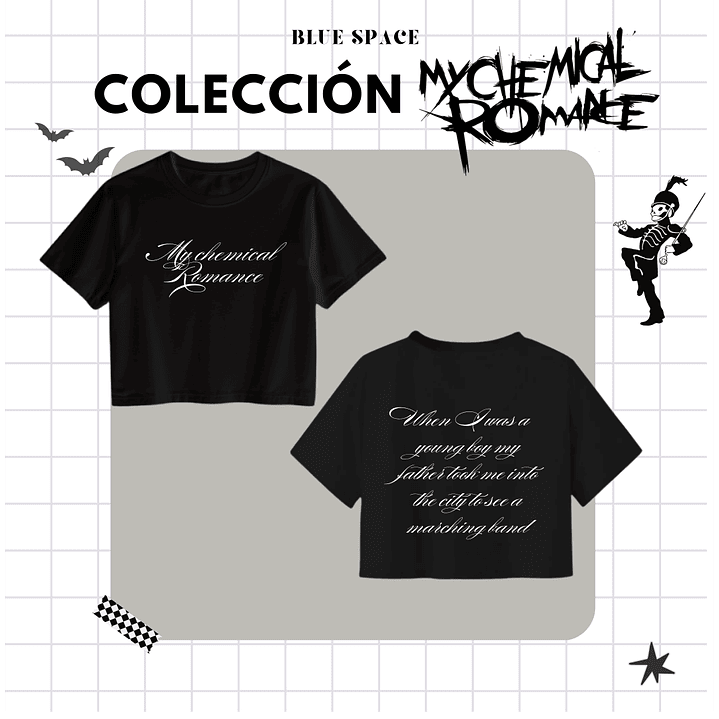 Polera MY CHEMICAL ROMANCE - WHEN I WAS A YOUNG BOY 1