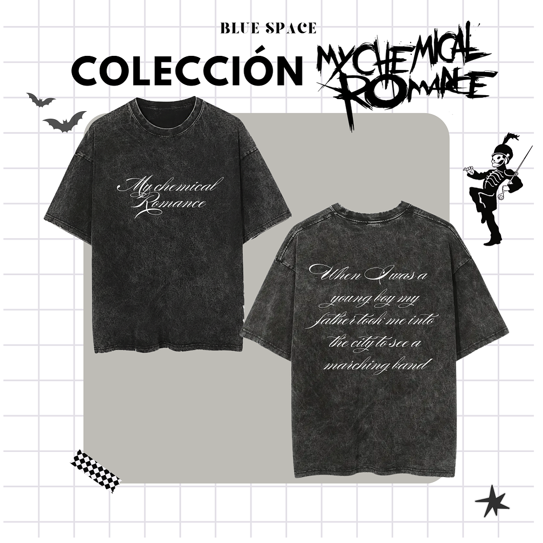 Polera MY CHEMICAL ROMANCE - WHEN I WAS A YOUNG BOY 2