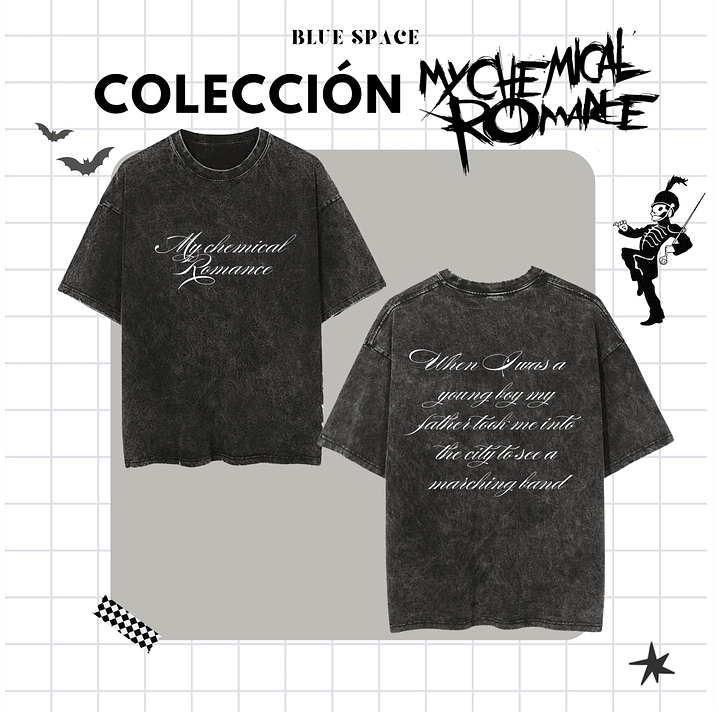 Polera MY CHEMICAL ROMANCE - WHEN I WAS A YOUNG BOY 2