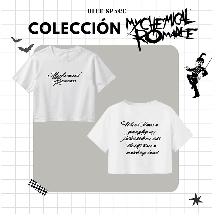 Polera MY CHEMICAL ROMANCE - WHEN I WAS A YOUNG BOY 11