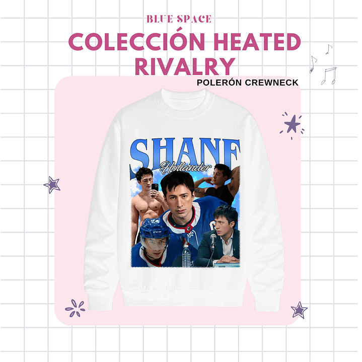 Polera Heated Rivalry - SHANE HOLLANDER 11