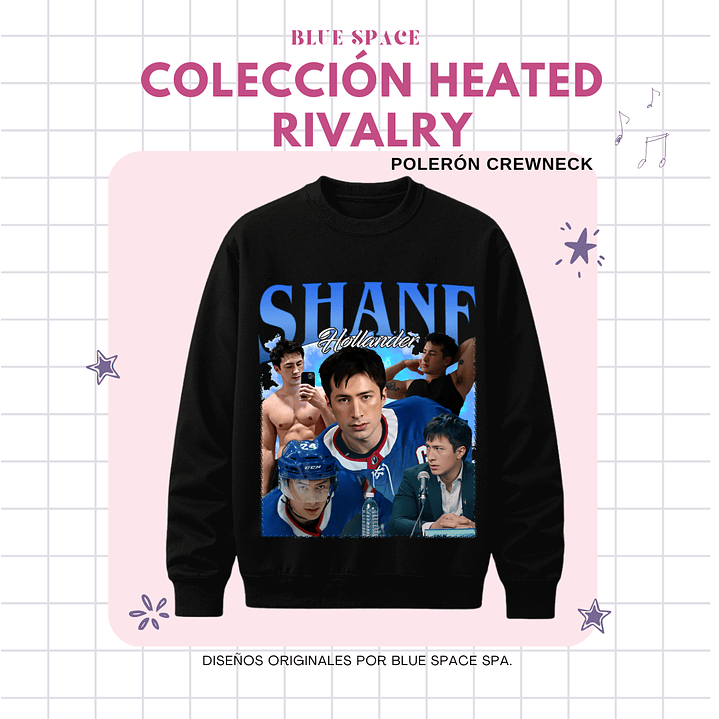 Polera Heated Rivalry - SHANE HOLLANDER 10