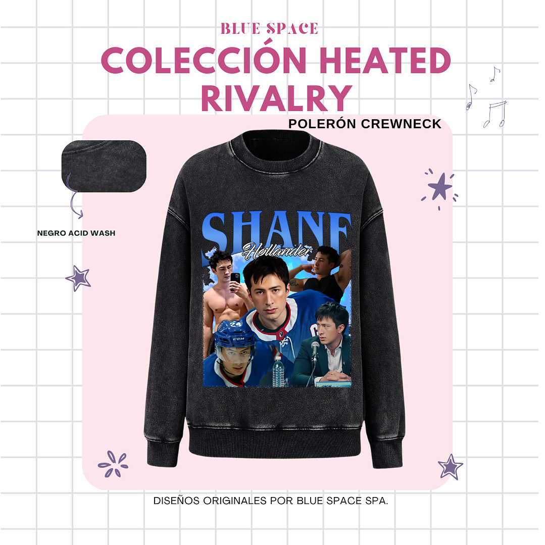 Polera Heated Rivalry - SHANE HOLLANDER 7