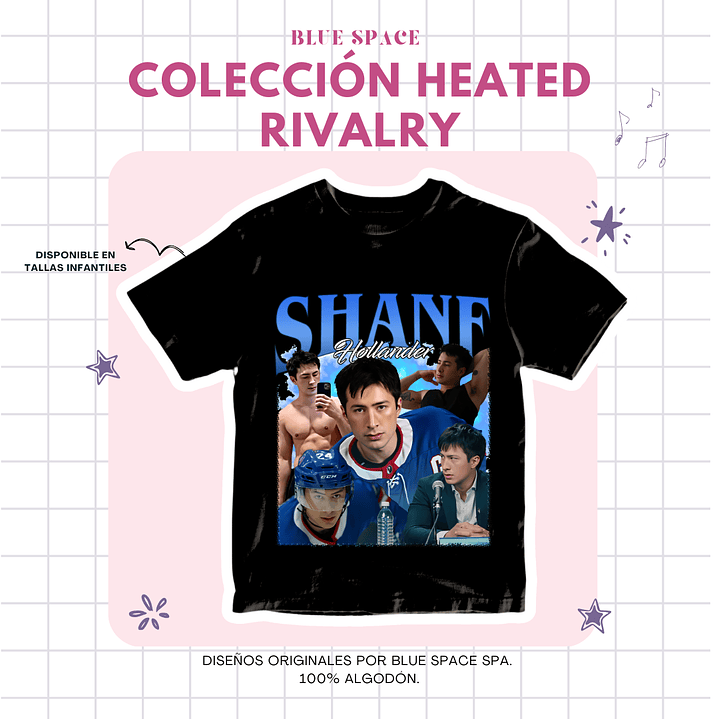 Polera Heated Rivalry - SHANE HOLLANDER 2