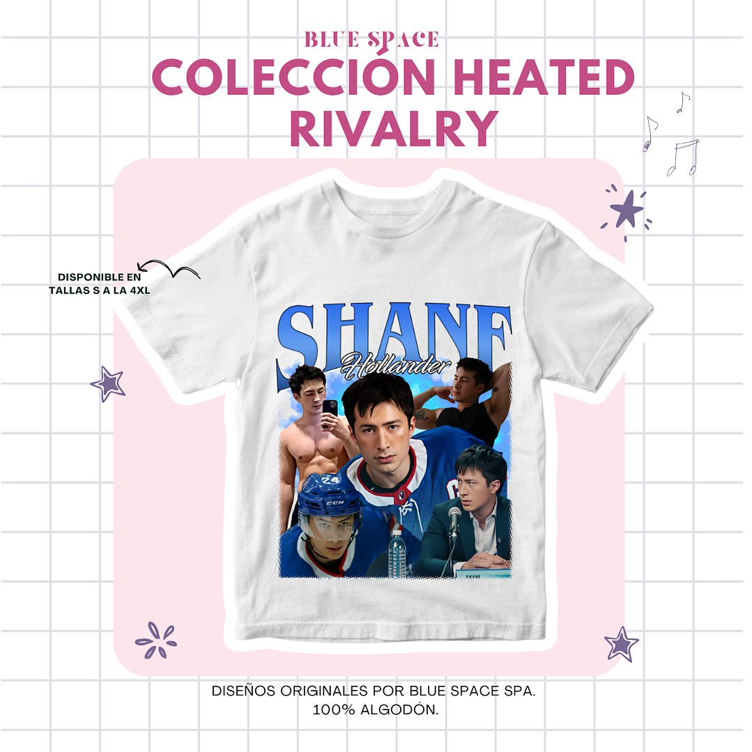 Polera Heated Rivalry - SHANE HOLLANDER 3