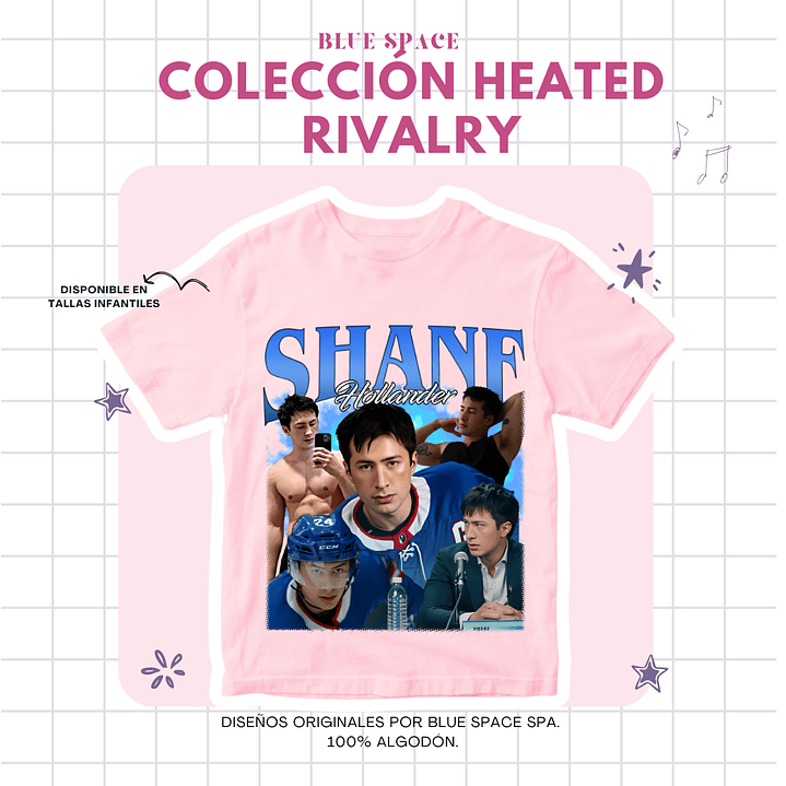 Polera Heated Rivalry - SHANE HOLLANDER 5