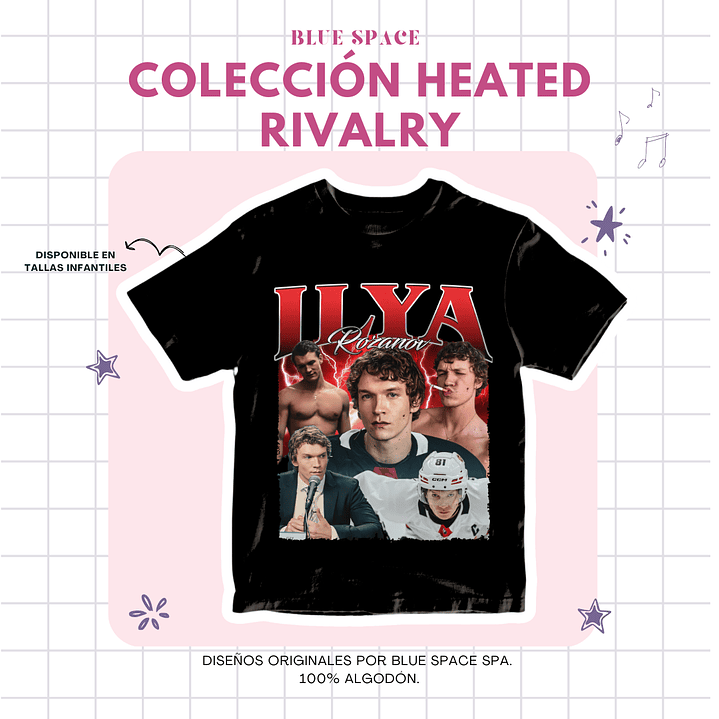 Polera Heated Rivalry - ILYA ROZANOV 1