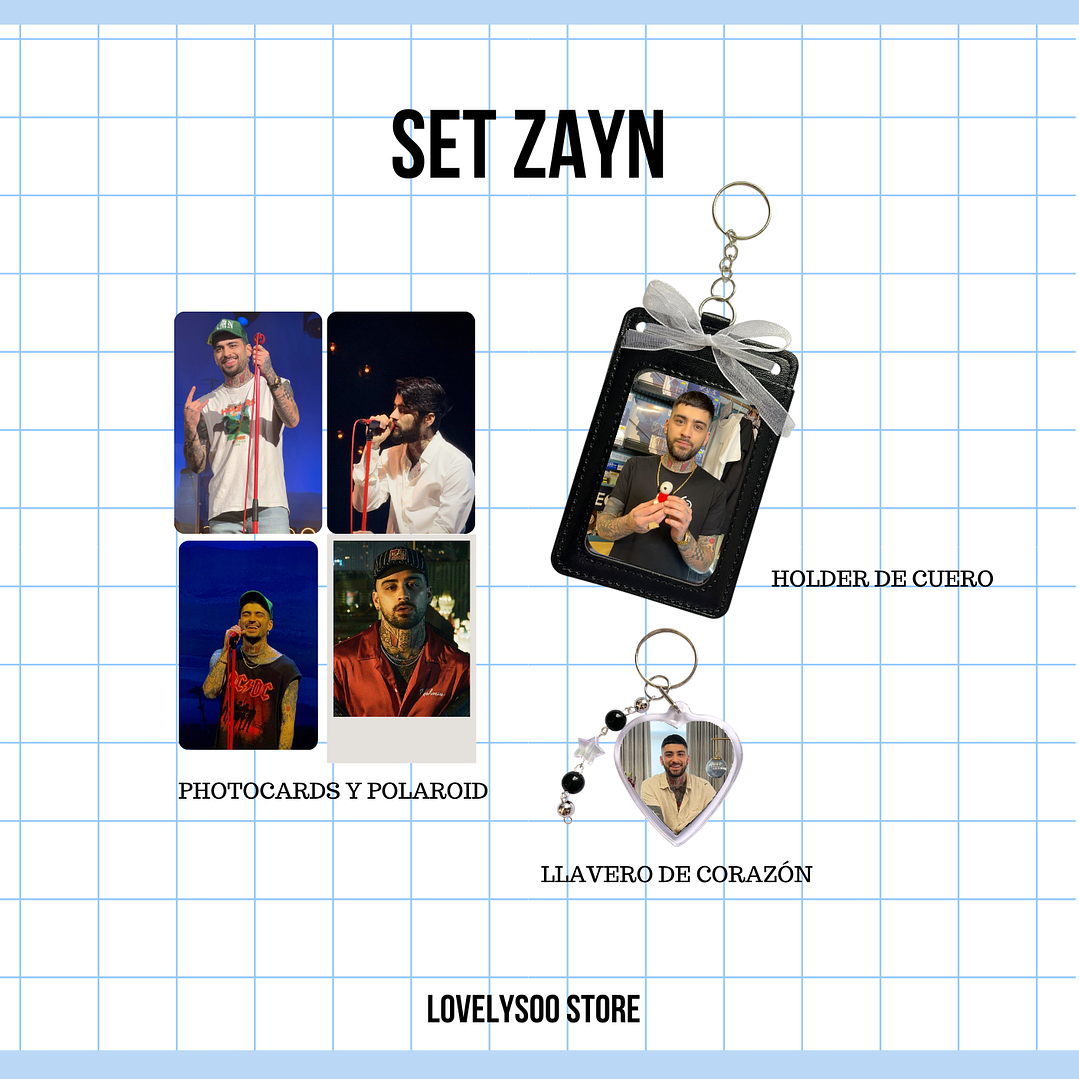 SET/PACK - ZAYN MALIK 1