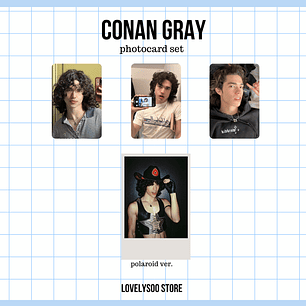 Conan Gray - Set de Photocards Fanmade