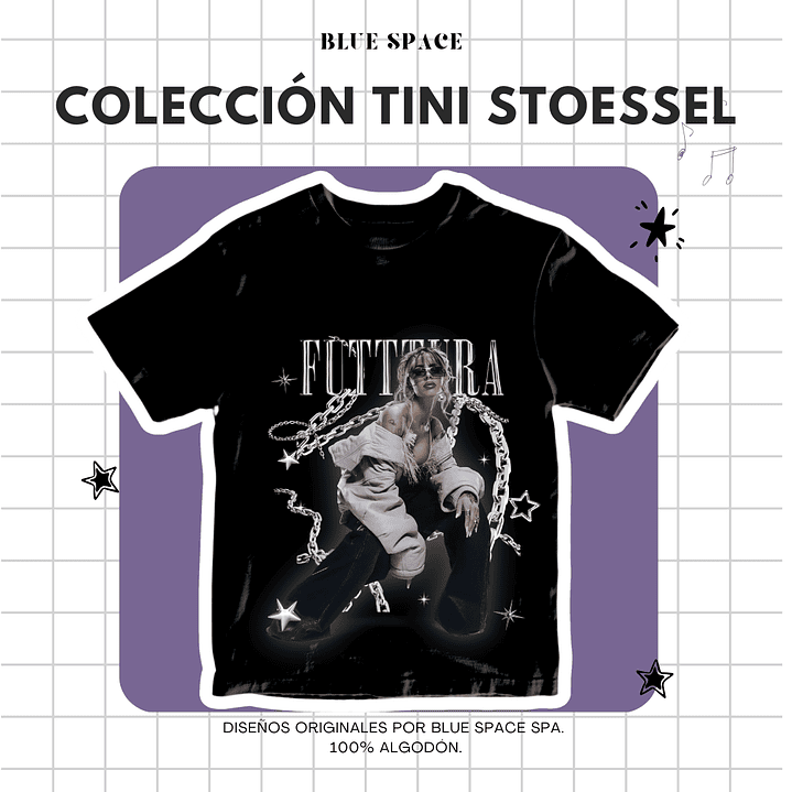 Polera SUPERCREATIVA - TINI STOESSEL TOUR 1
