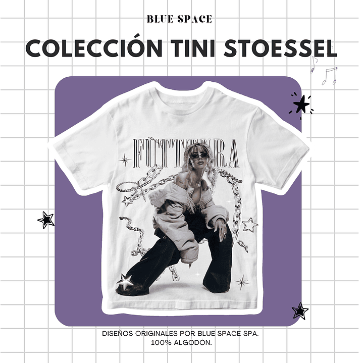 Polera SUPERCREATIVA - TINI STOESSEL TOUR 4