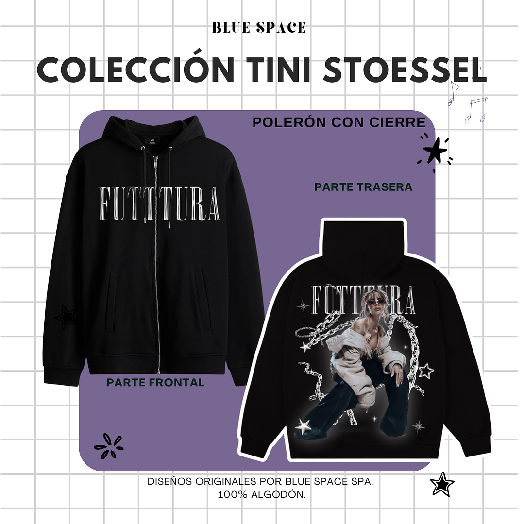 Polera SUPERCREATIVA - TINI STOESSEL TOUR 10