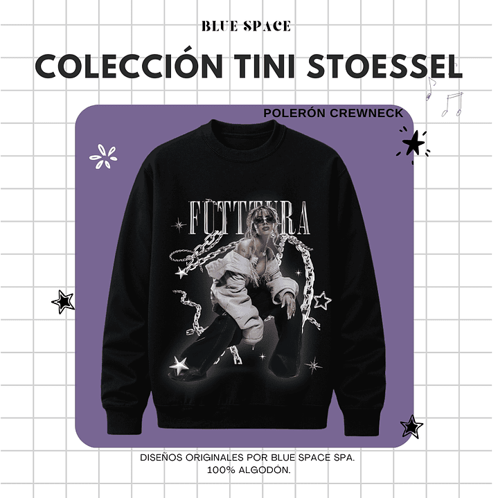 Polera SUPERCREATIVA - TINI STOESSEL TOUR 9