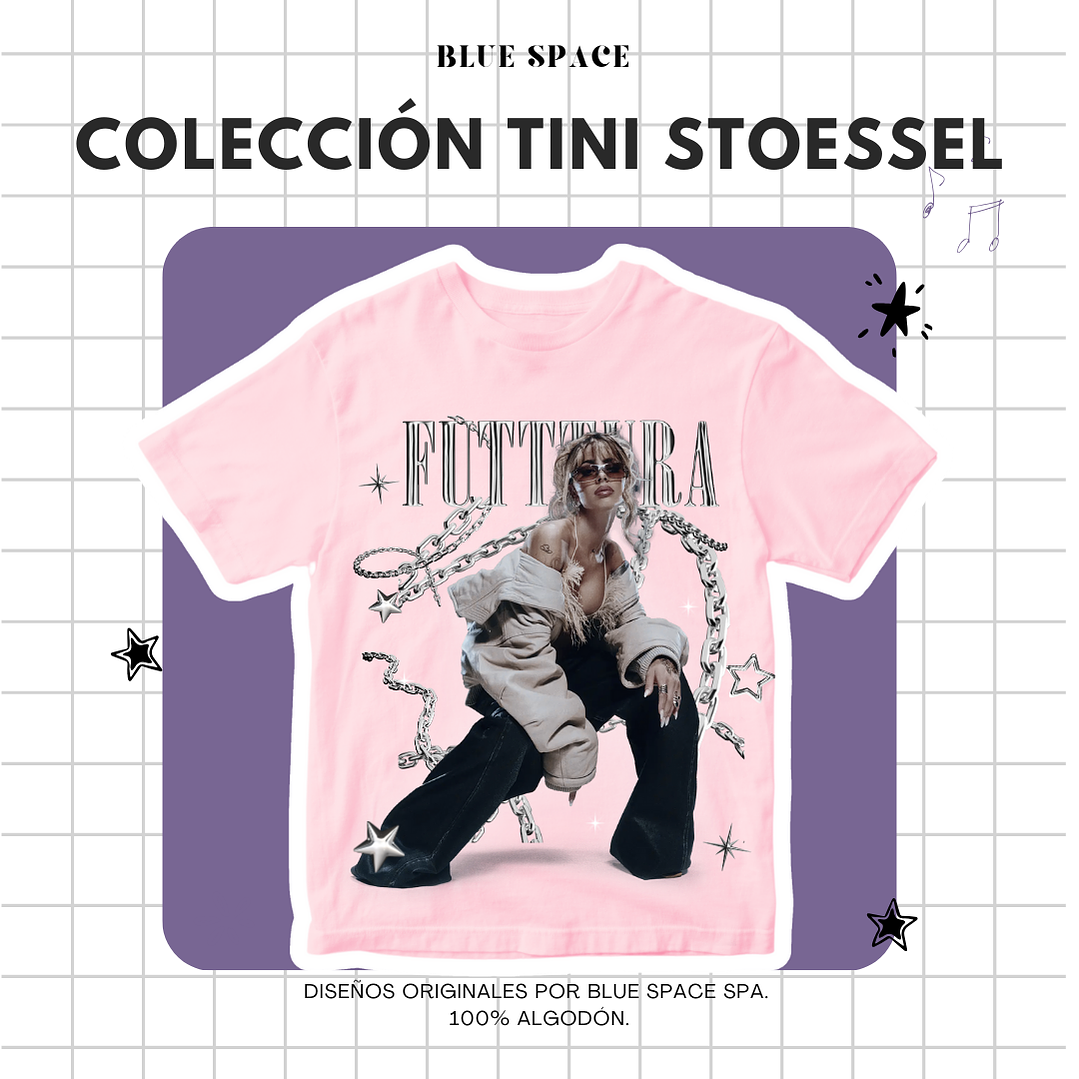 Polera SUPERCREATIVA - TINI STOESSEL TOUR 5