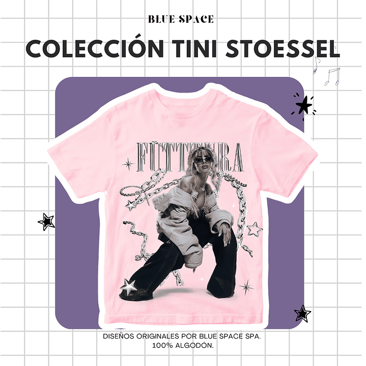 Polera SUPERCREATIVA - TINI STOESSEL TOUR 5