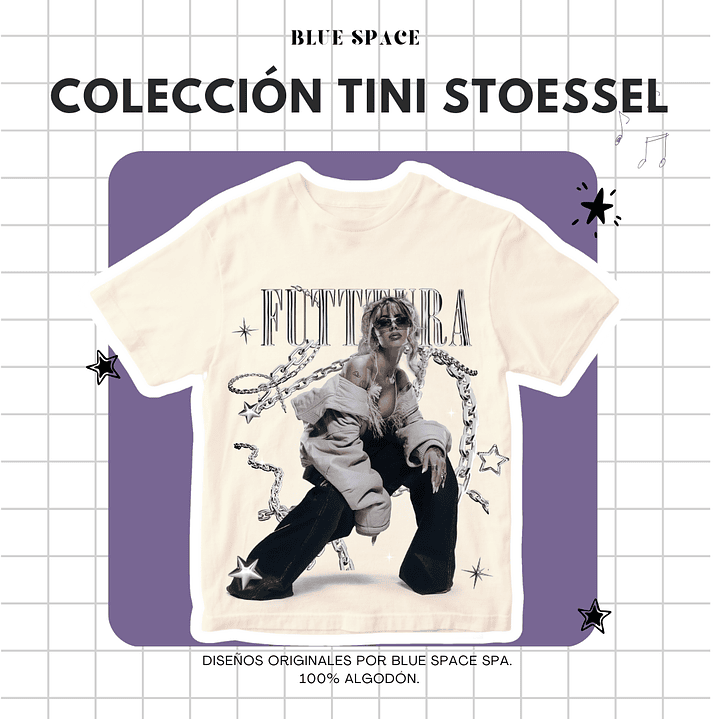 Polera SUPERCREATIVA - TINI STOESSEL TOUR 6