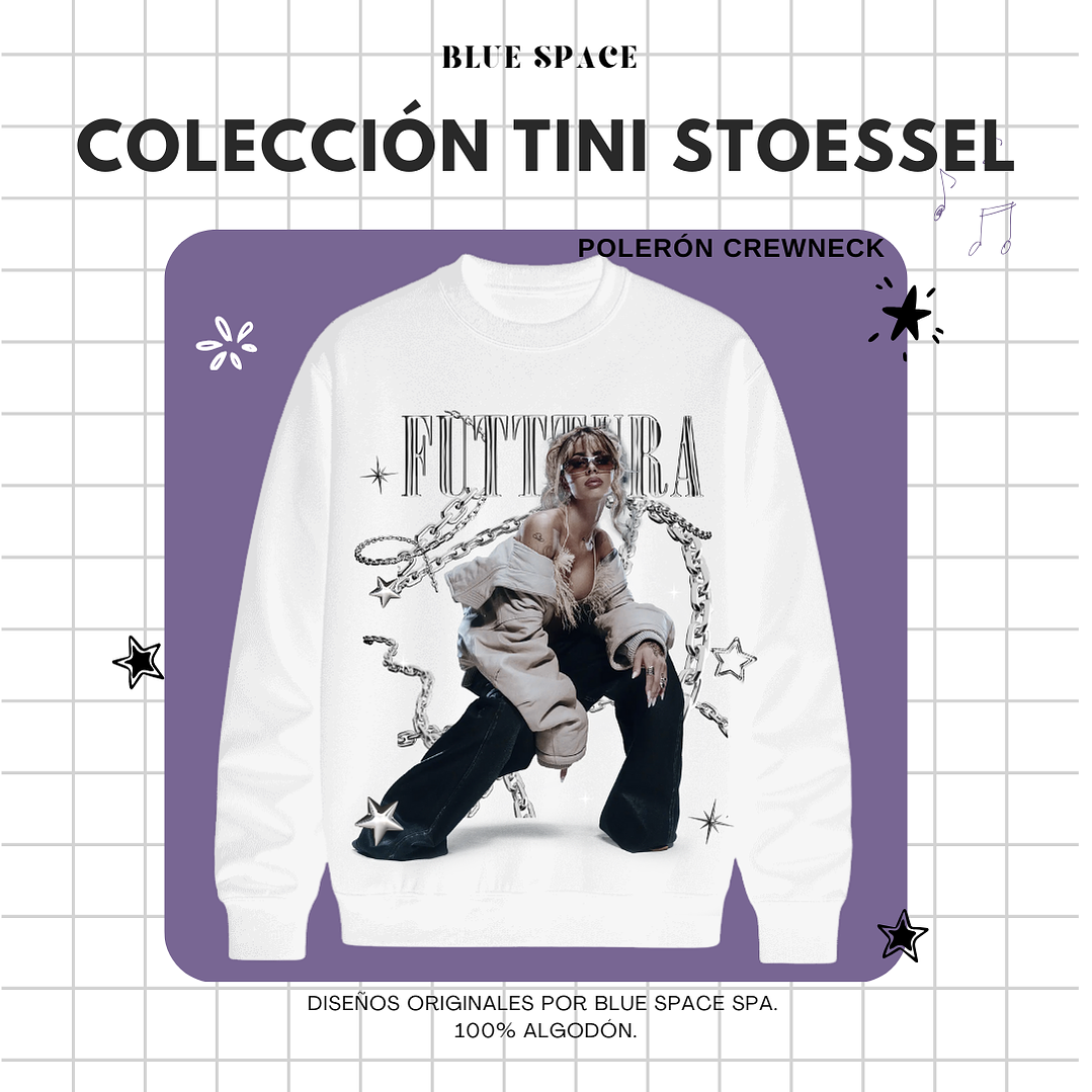 Polera SUPERCREATIVA - TINI STOESSEL TOUR 7