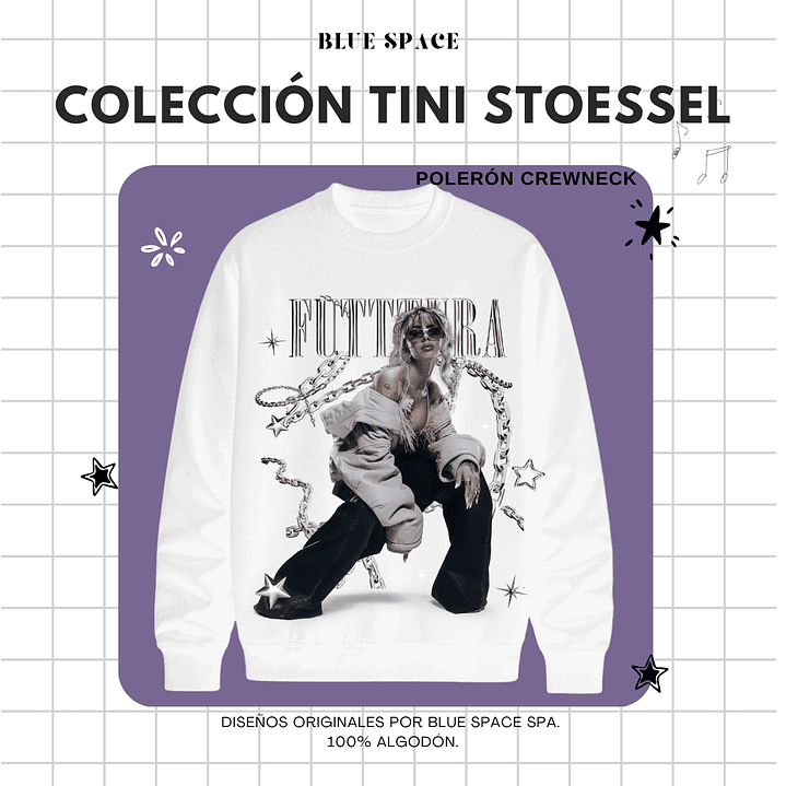 Polera SUPERCREATIVA - TINI STOESSEL TOUR 7