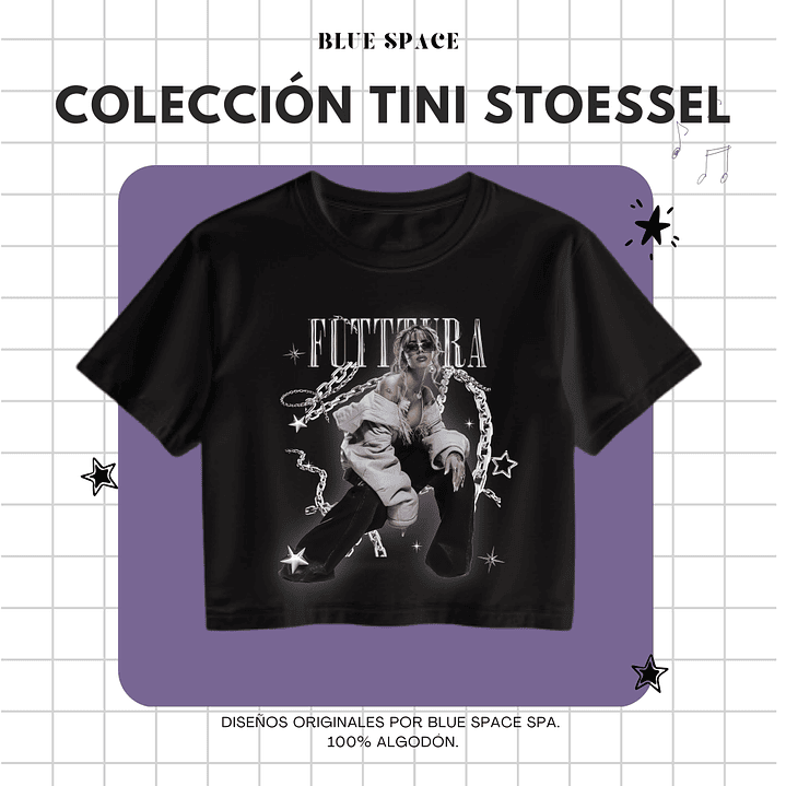 Polera SUPERCREATIVA - TINI STOESSEL TOUR 3