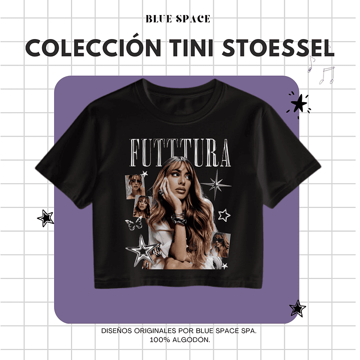 Polera FUTTTURA - TINI STOESSEL TOUR 7
