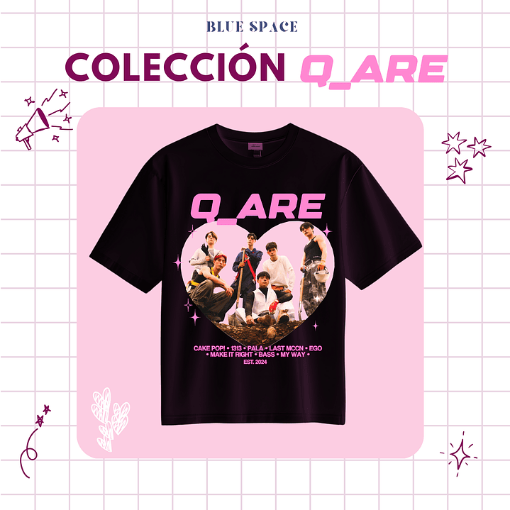 Polera Q_ARE - METIENDO PALA' 1
