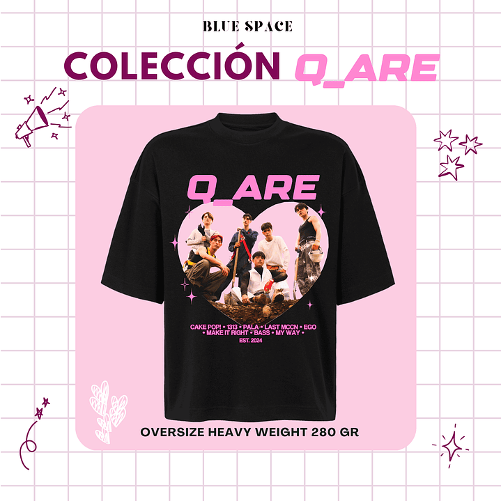 Polera Q_ARE - METIENDO PALA' 2