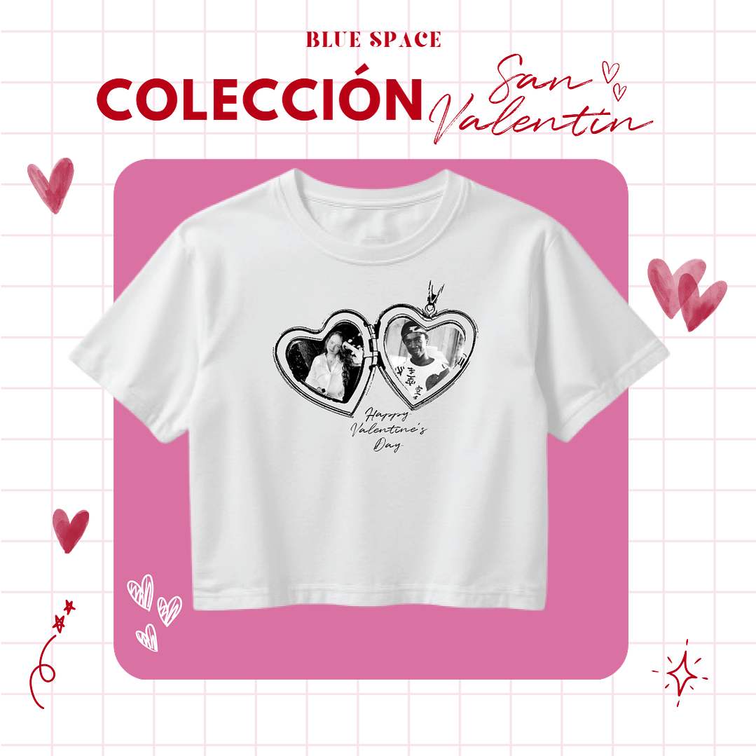 Polera RELICARIO PERSONALIZADA- SAN VALENTÍN 3