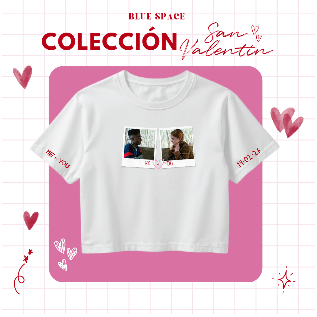 Polera POLAROIDS PERSONALIZADA- SAN VALENTÍN 3