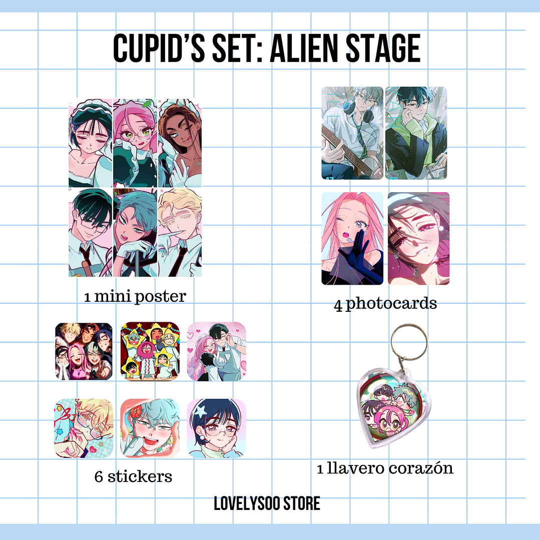 CUPID’S SET: ALIEN STAGE 1